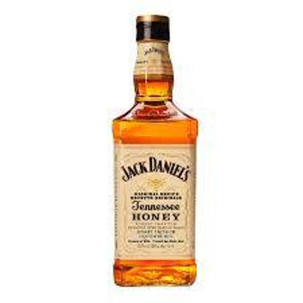 1/2 BOTELLA WHISKY JACK DANIELS MIEL