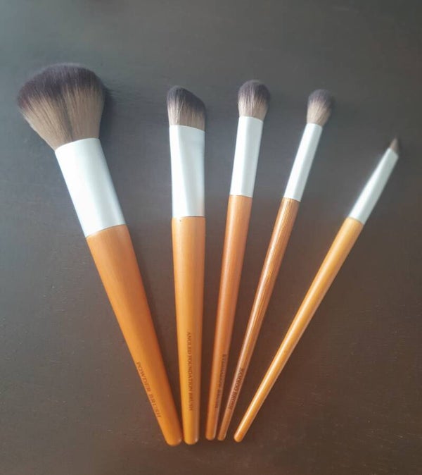 Bamboo  Make-up kwasten Set van 5