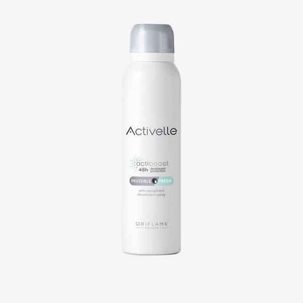 Activelle Invisible Fresh anti-perspirant deodorant spray 150ml
