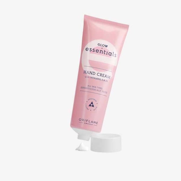 Glow Essentials Handcrème met vitamine E & B3