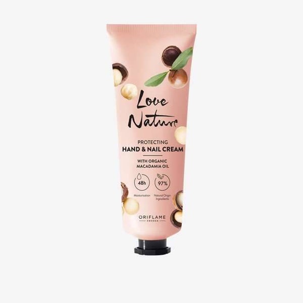 Love Nature Protecting Handcrème Macademia Olie