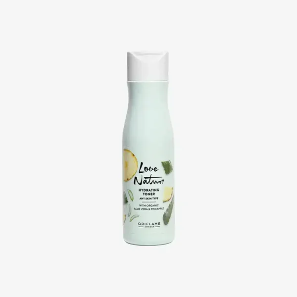 Love Nature Hydraterende Toner met Aloe Vera & Ananas