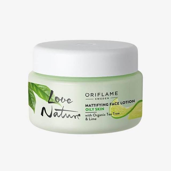Love Nature Tea Tree & Lime Mattifying Face Lotion