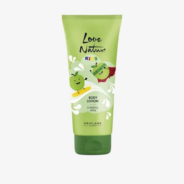 Love Nature Kinder Bodylotion Appel