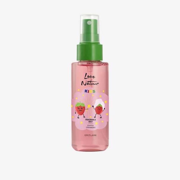 Love Nature Kinder Fragrance Mist Aardbei