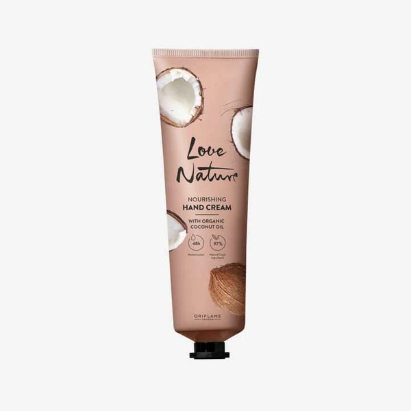 Love Nature Nourishing Handcreme met Kokos olie