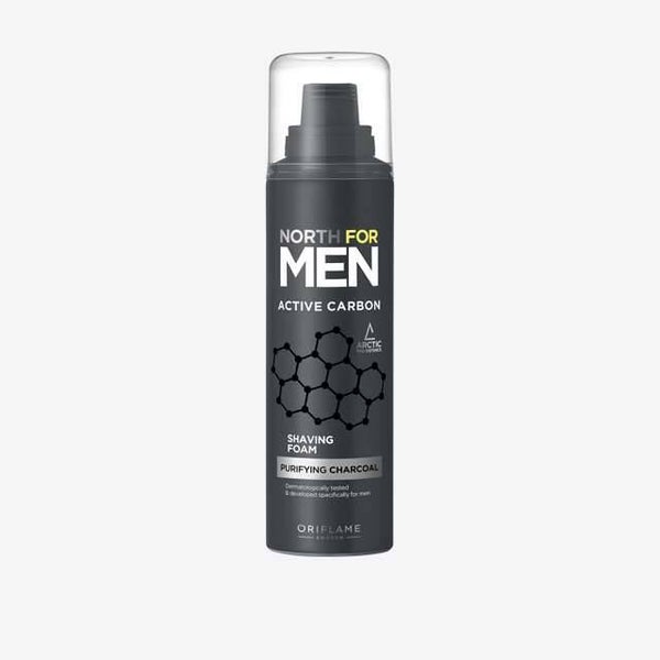 North for Men Active Carbon Scheerschuim 200ml
