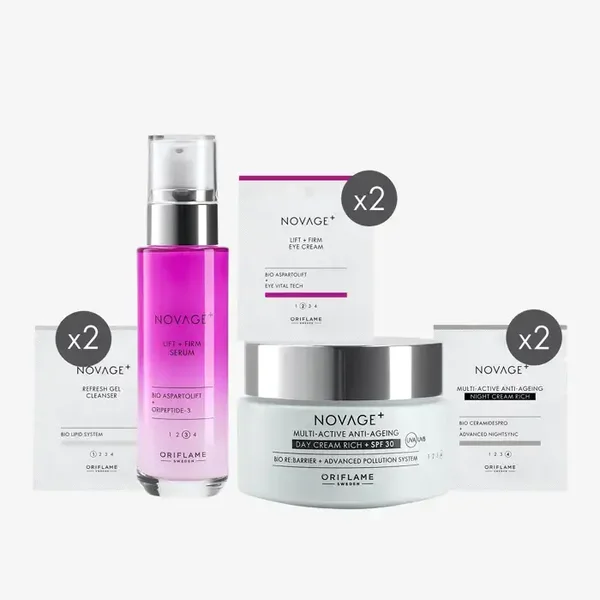 NovAge+ Lift+ Firm Trial Routine Rich (8 stuks)