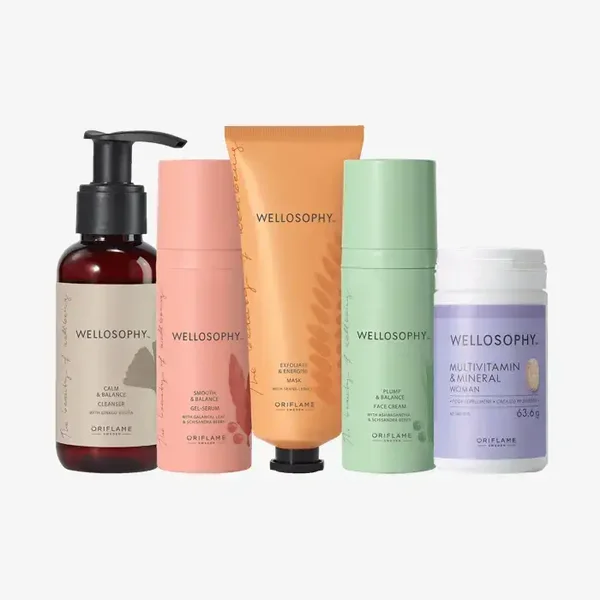 Wellosophy Skin Health & Energy Kit 5 delig