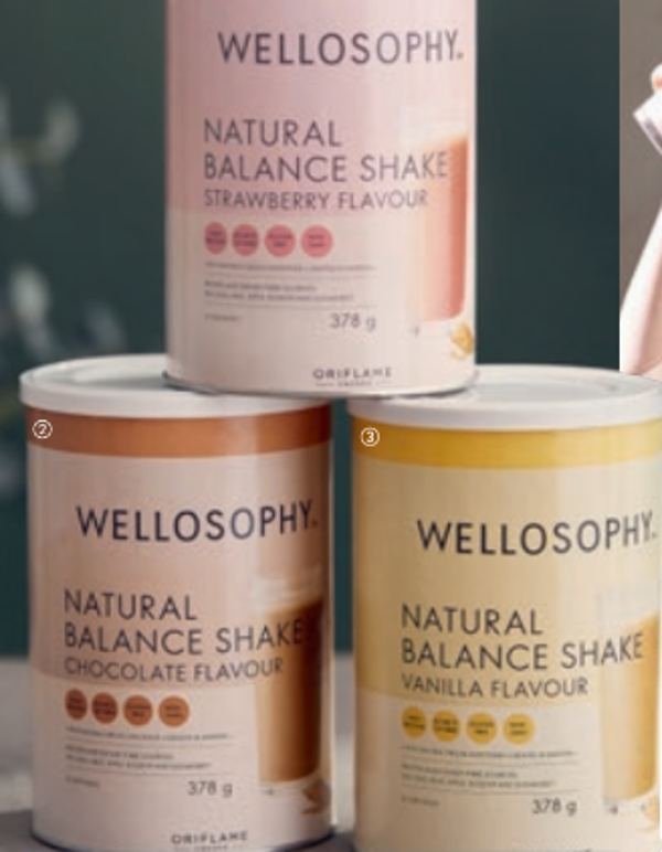 Natural Balance Shakes Aardbeien/Chocolade of Vanillesmaak