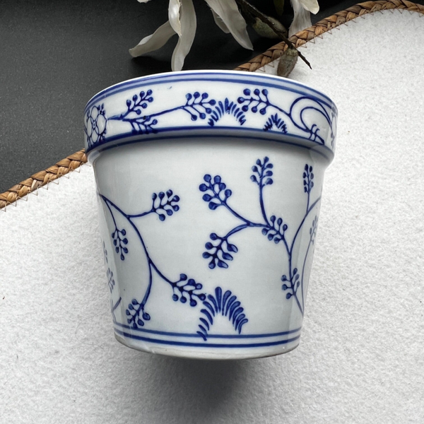 Bloempot Blau Saks (jaren’70)