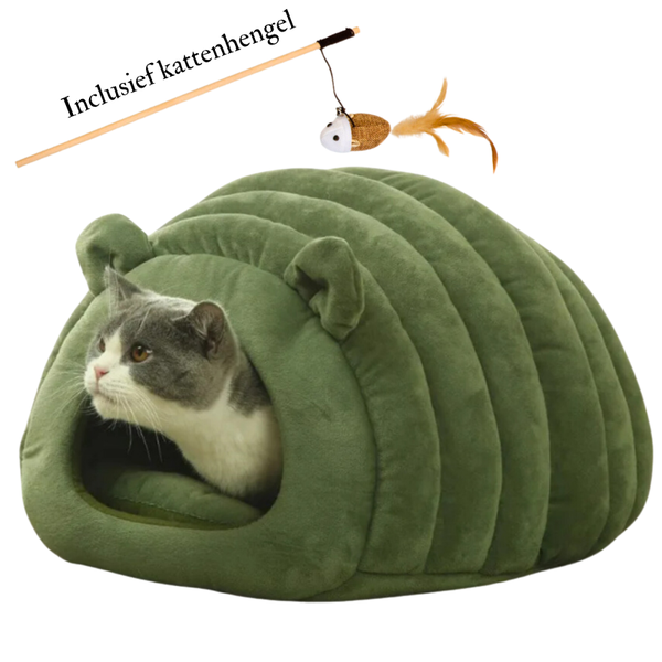Janse® Kattenmand groen