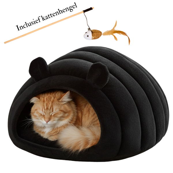Janse® Kattenmand zwart