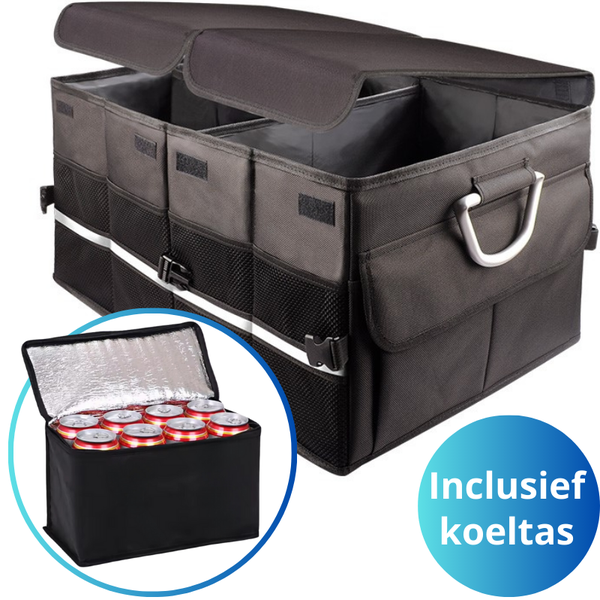 Janse® Kofferbak organizer XL met koeltas
