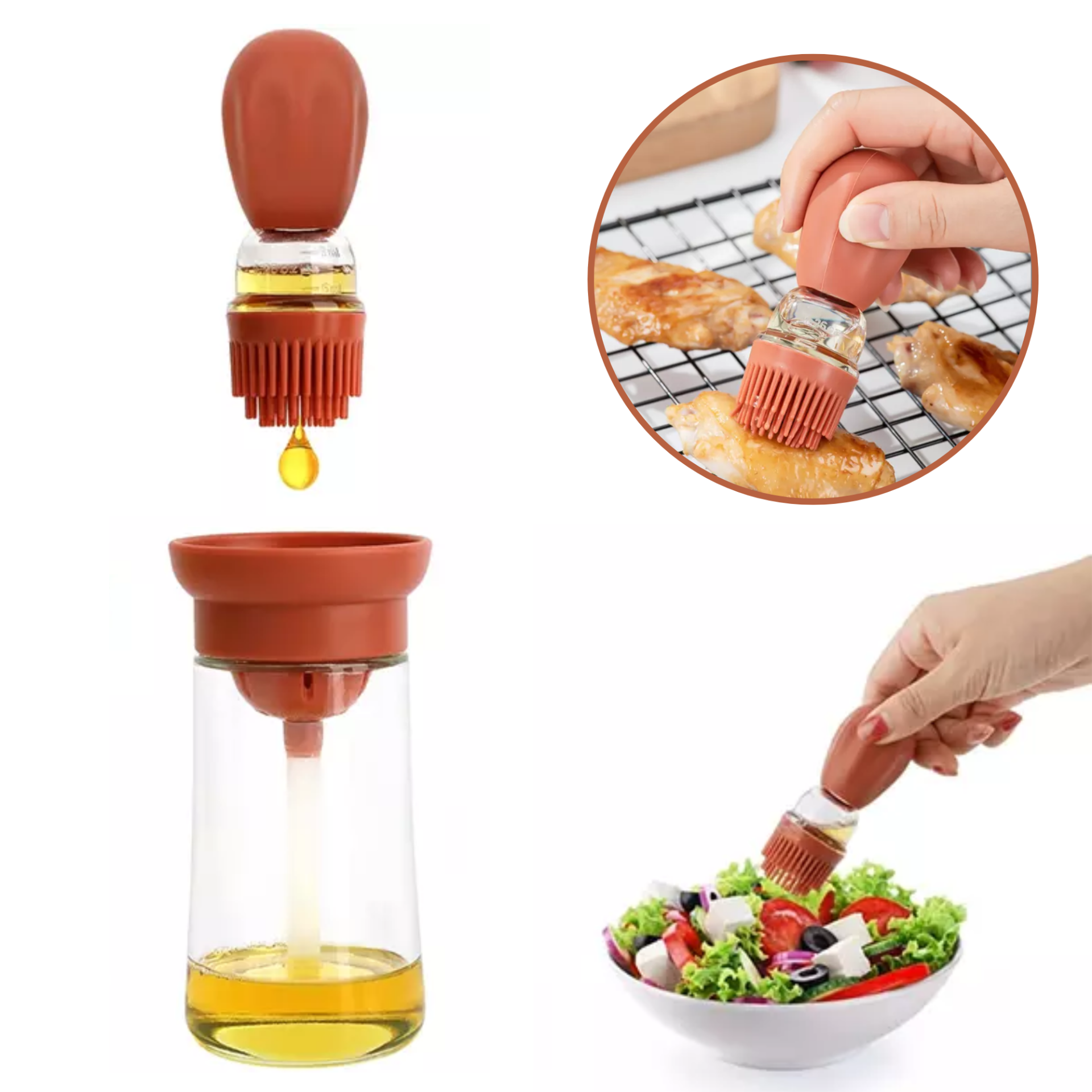 Janse® Olie dispenser rood