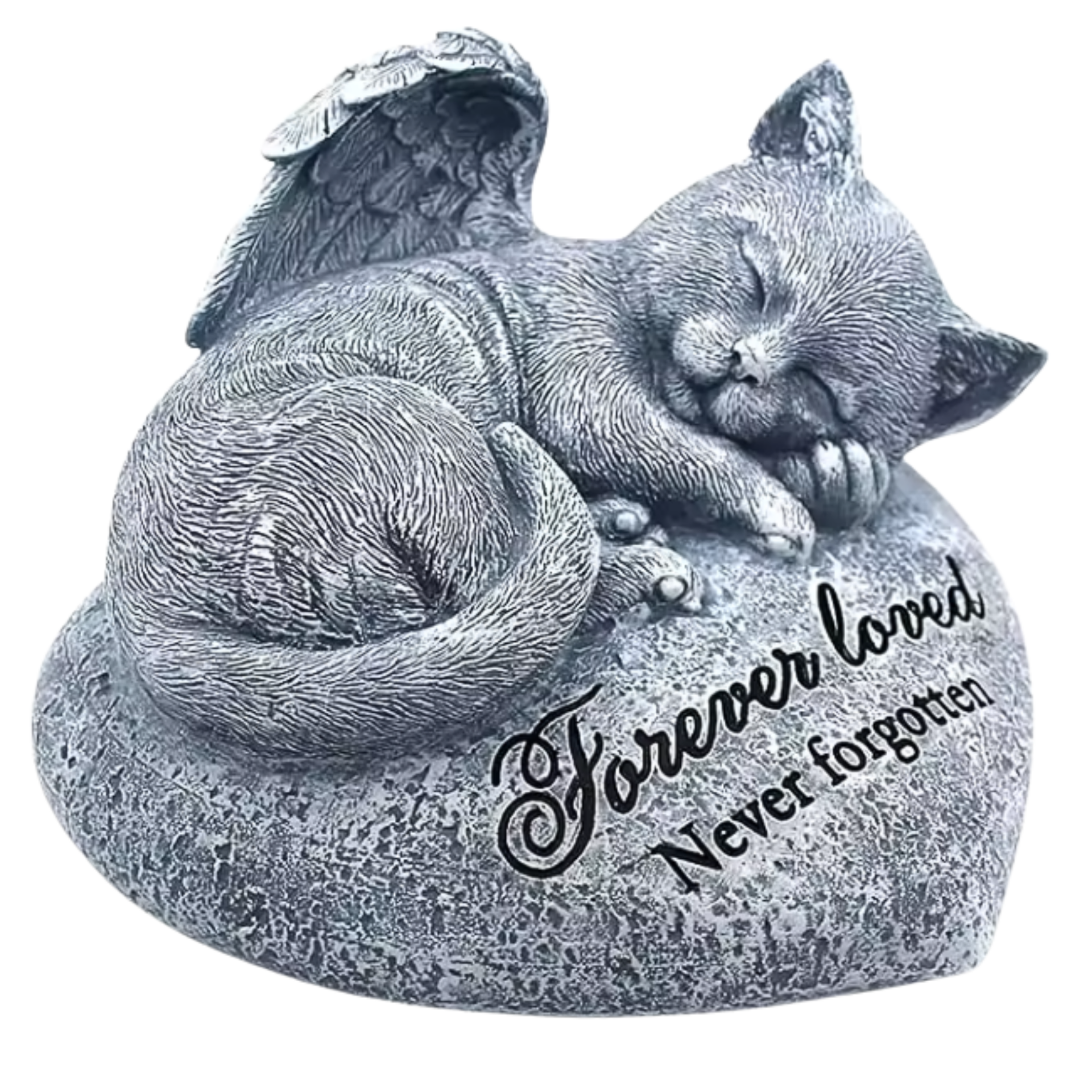 Janse® Poezenbeeld met vleugels op hart