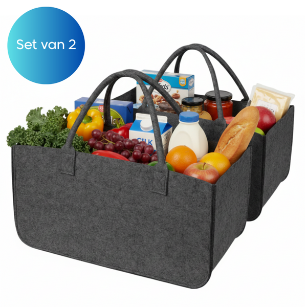 Janse® Boodschappentassen 2 stuks