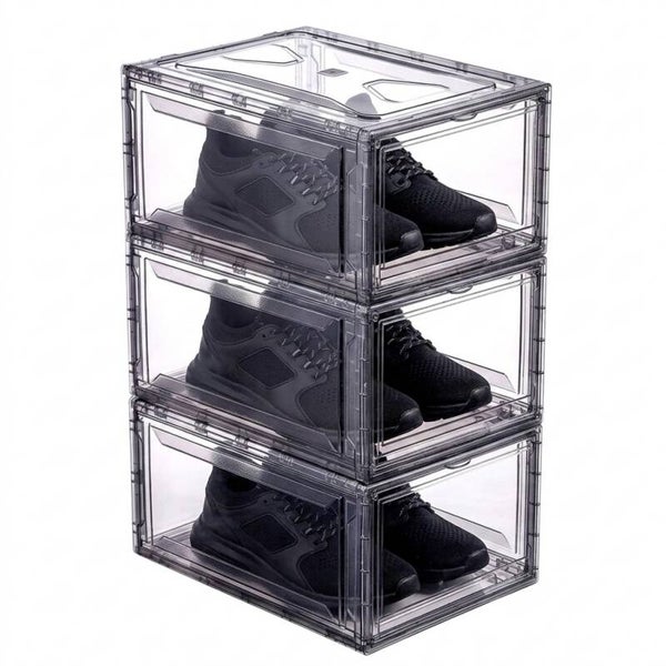 Janse®  Stapelbare schoenenboxen set van 3