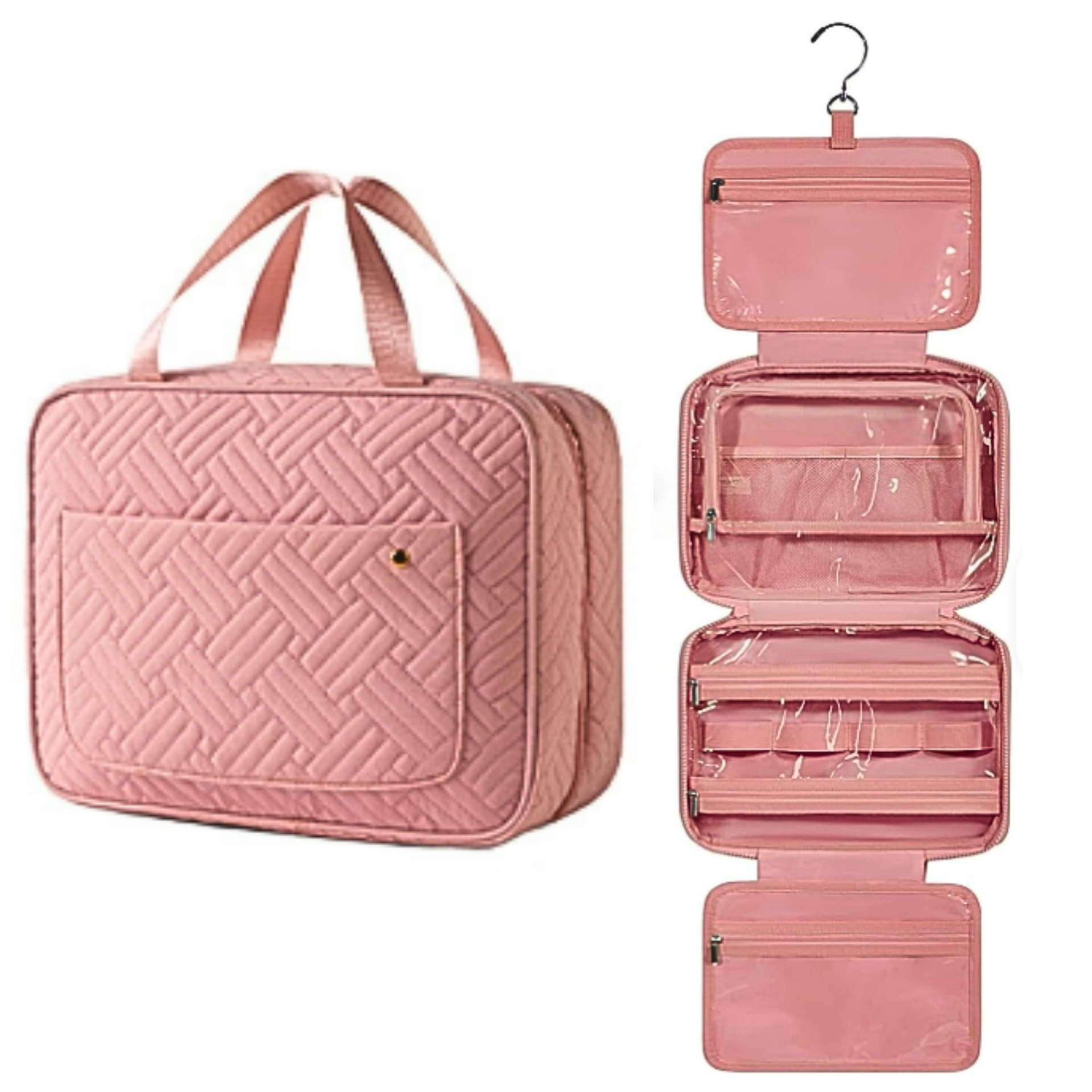 Janse® Luxe accessoires tas roze