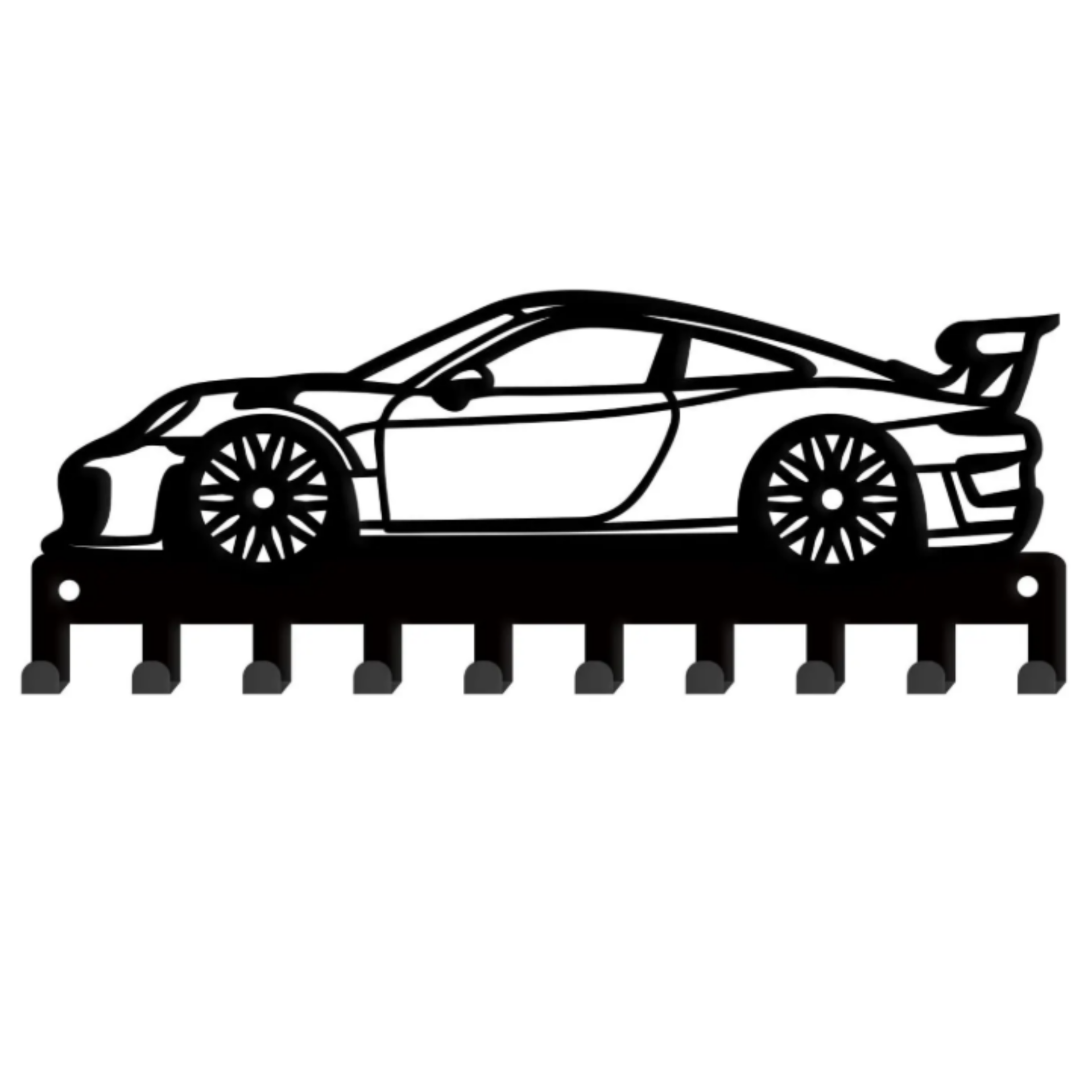 Janse® Auto kapstok 10 haken