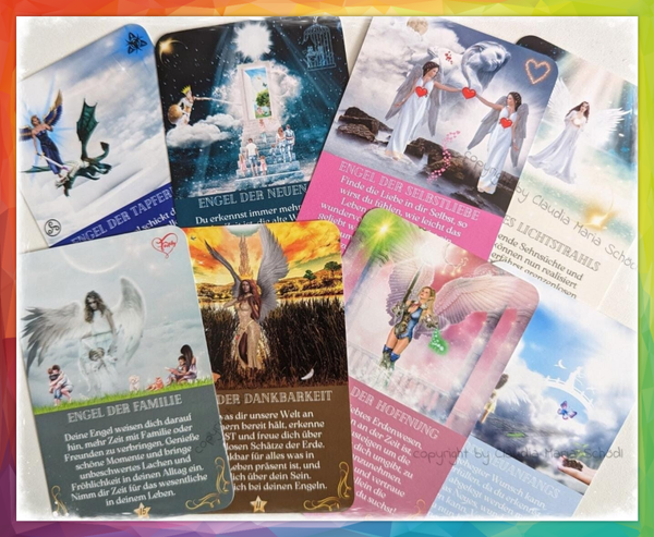 Lichtstrahl der Engel Kartendeck ♥ by Claudia Maria Schödl