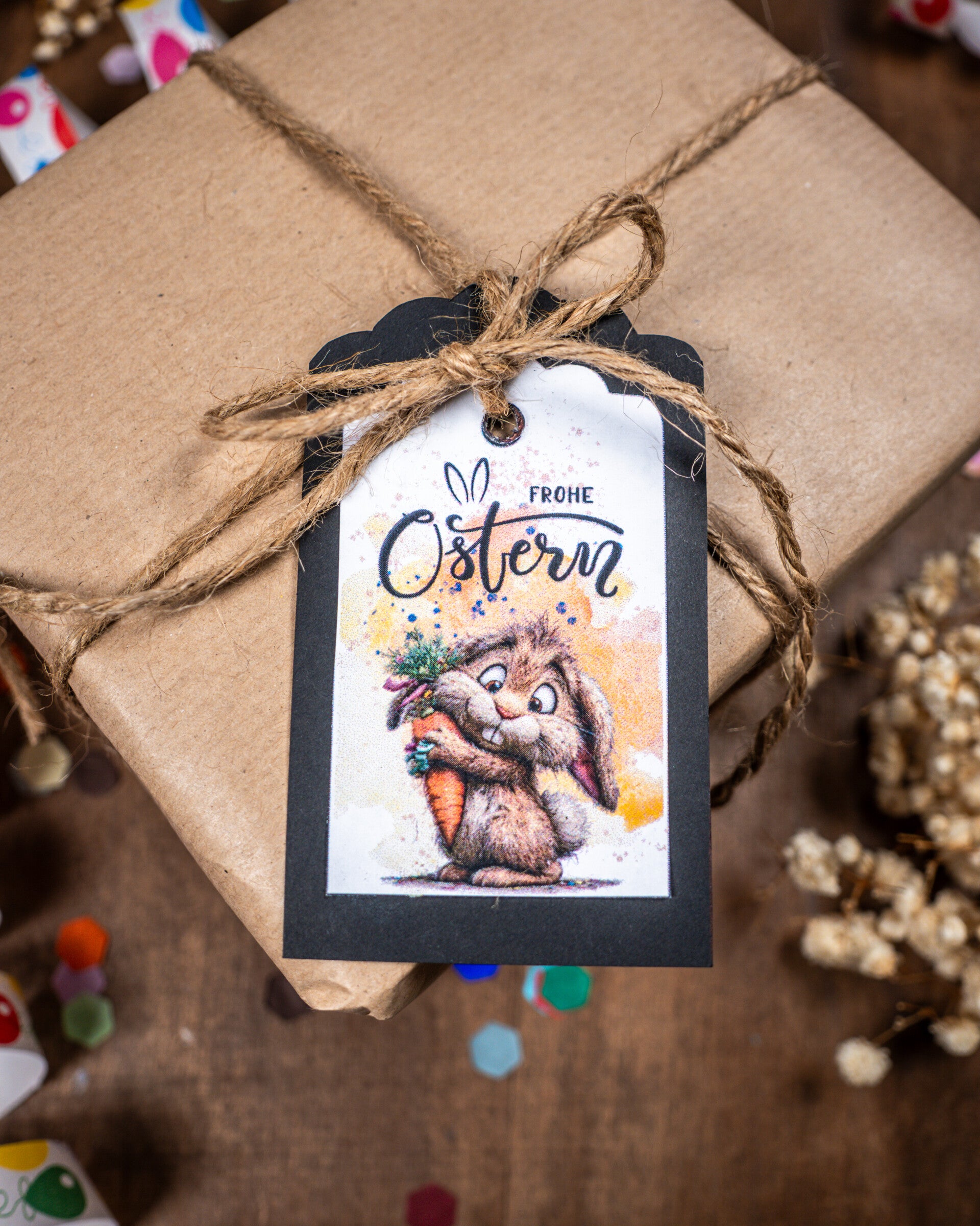 Geschenkanhänger-Set Ostern