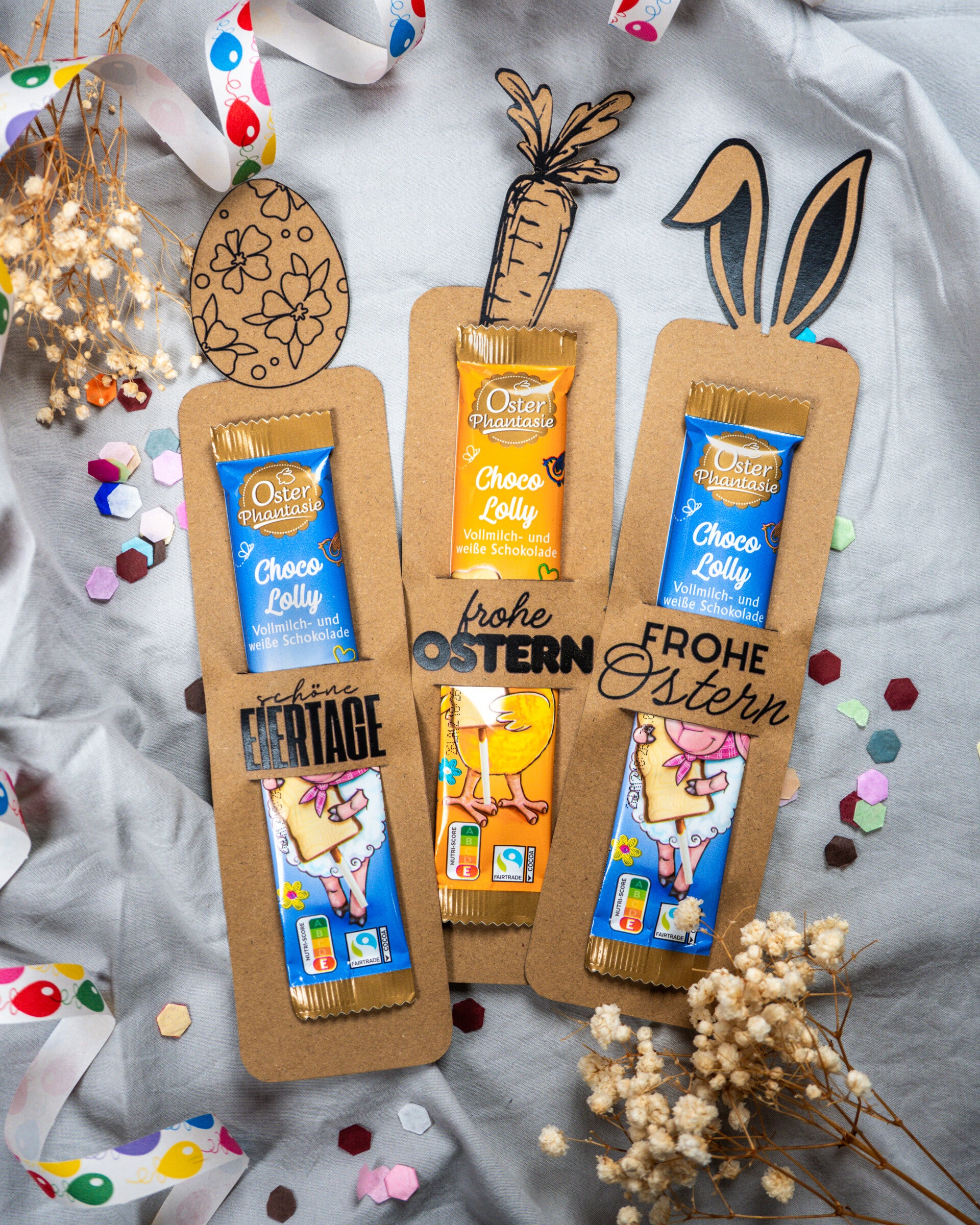 Lollykarten-Set Ostern