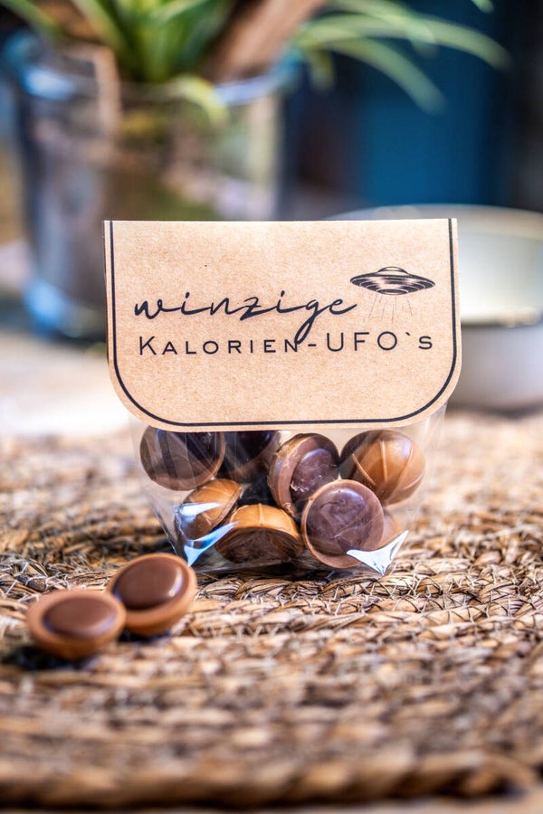 Tütenverschluss "Kalorien-UFO`s"