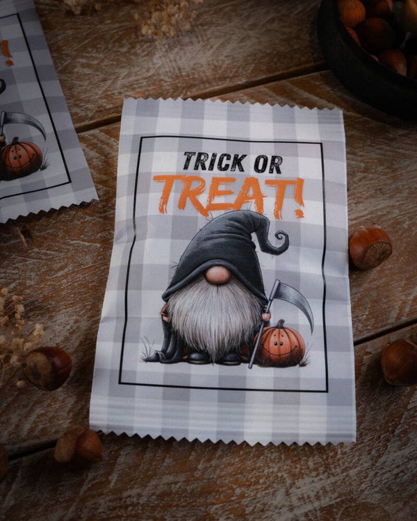 Halloween-Überraschungstüte „Trick or Treat“ (PDF Druckvorlage)