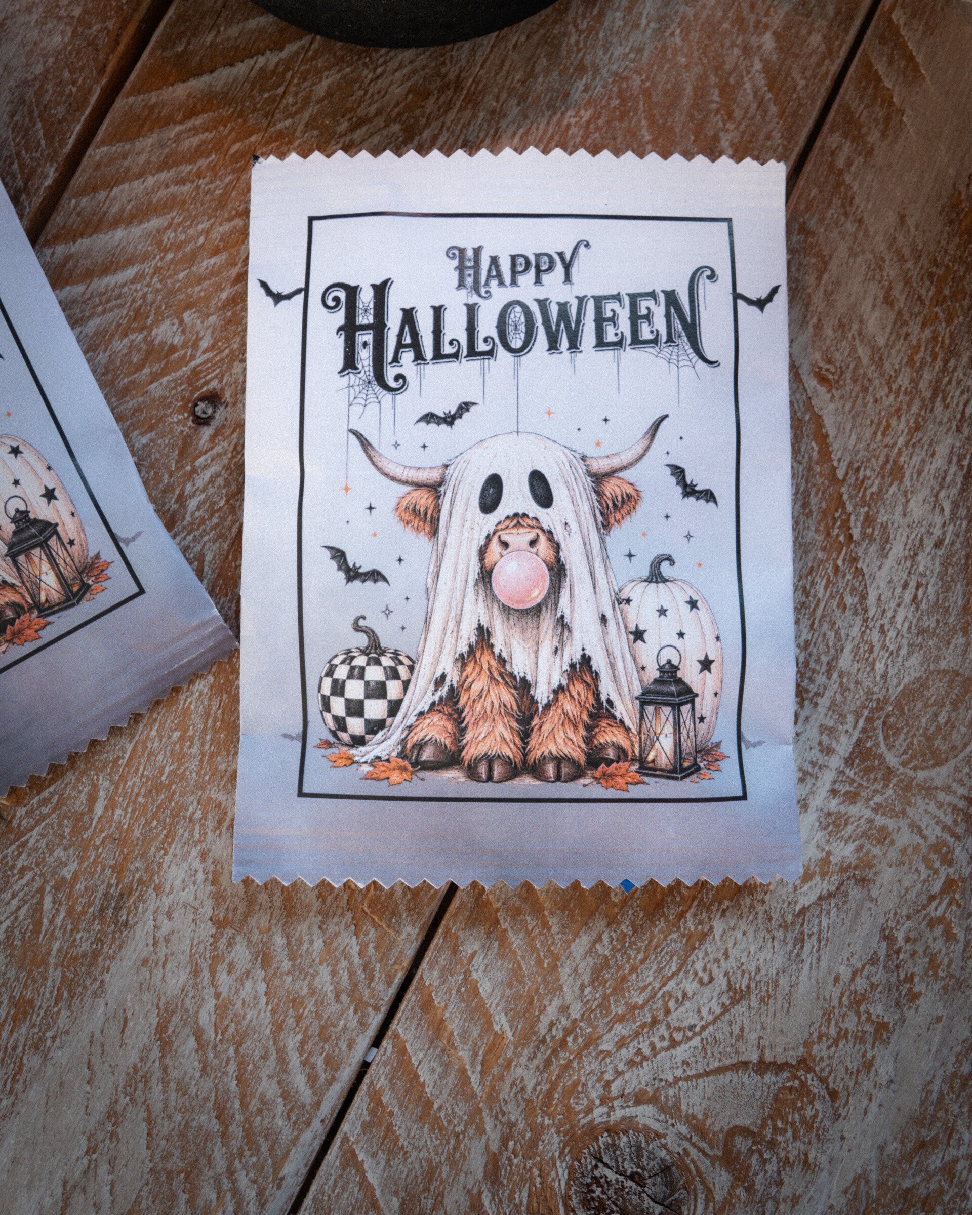 Halloween- Überraschungstüte "Happy Halloween" (PDF Druckvorlage)
