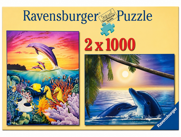 Ravensburger Sprookjesachtige waterwereld - 2x1000
