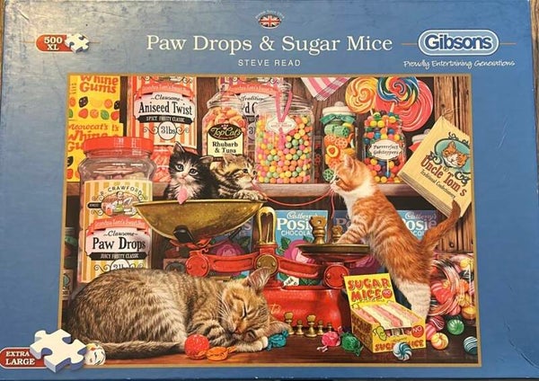 Gibsons Paw Drops & Sugar Mice - 500XL