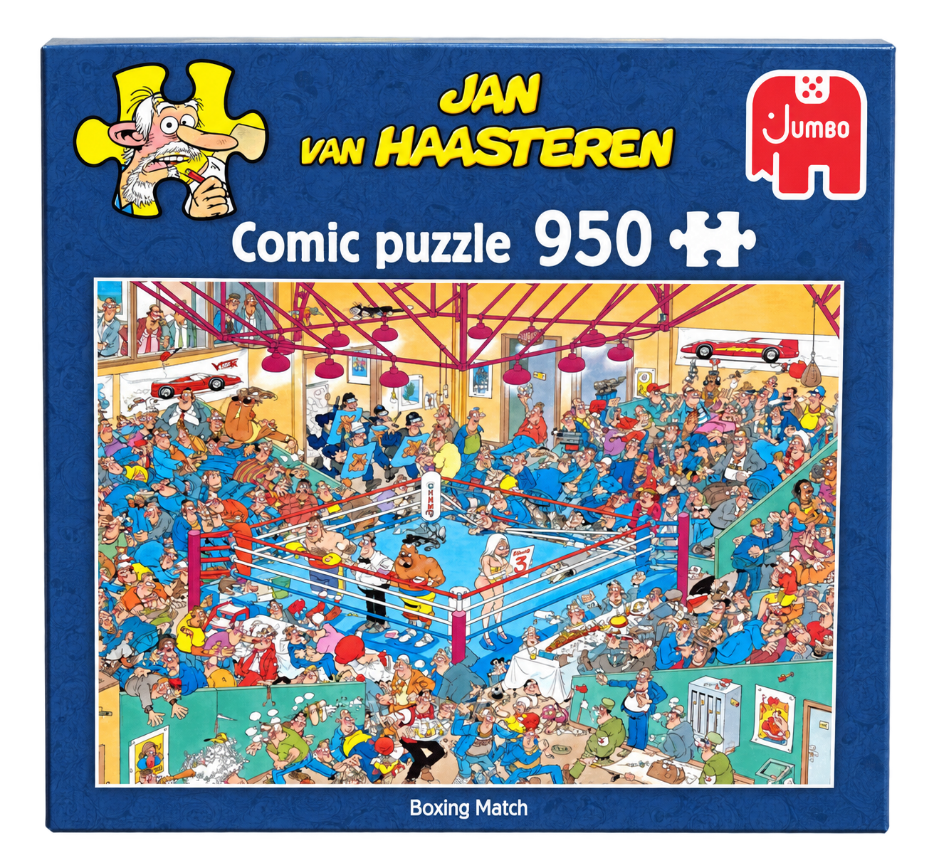 Jan van Haasteren Boxing match - 950