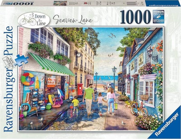 Ravensburger Down the Lane No.3 Seaview Lane - 1000