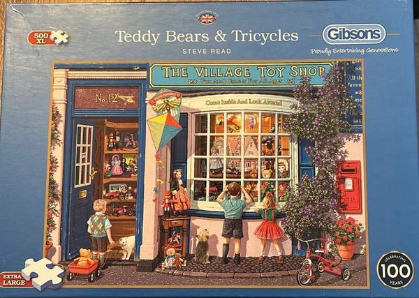 Gibsons Teddy Bears & Tricycles - 500XL