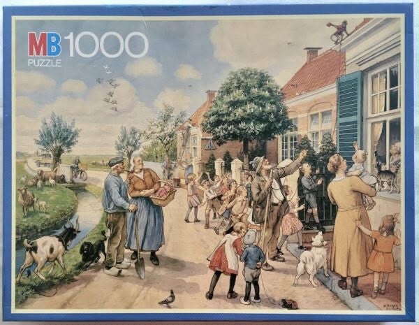 MB Hoogeveens Vertelselplaat - 1000