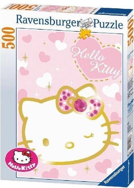 Ravensburger Sprankelende Hello Kitty - 500