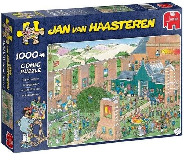 Jan van Haasteren De kunstmarkt - 1000