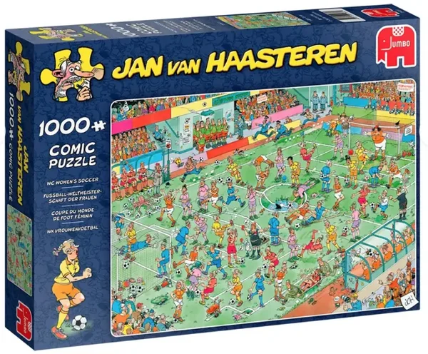 Jan van Haasteren WK vrouwenvoetbal - 1000
