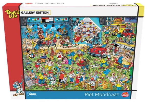 Goliath That's Life Gallery Edition: Piet Mondriaan - 1000