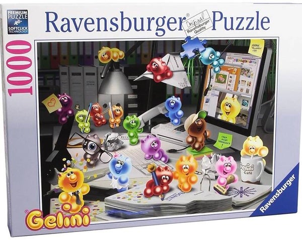 Ravensburger Gelini ‘s Nachts op kantoor - 1000