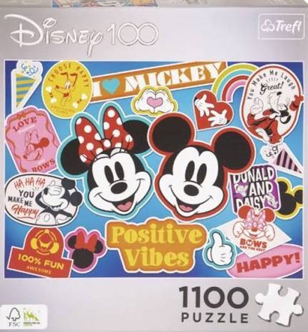 Trefl Disney Mickey Positive vibes - 1100