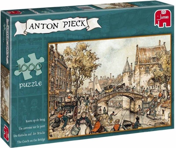 Jumbo Anton Pieck Koets op de brug - 1000