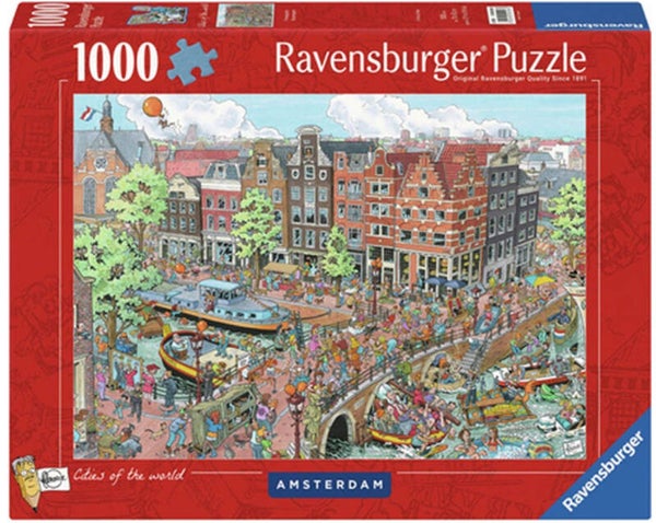 Ravensburger Cities of the World Amsterdam - 1000