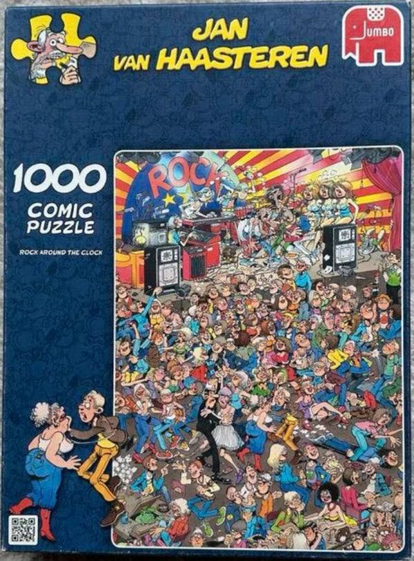 Jan van Haasteren Rock around the clock - 1000