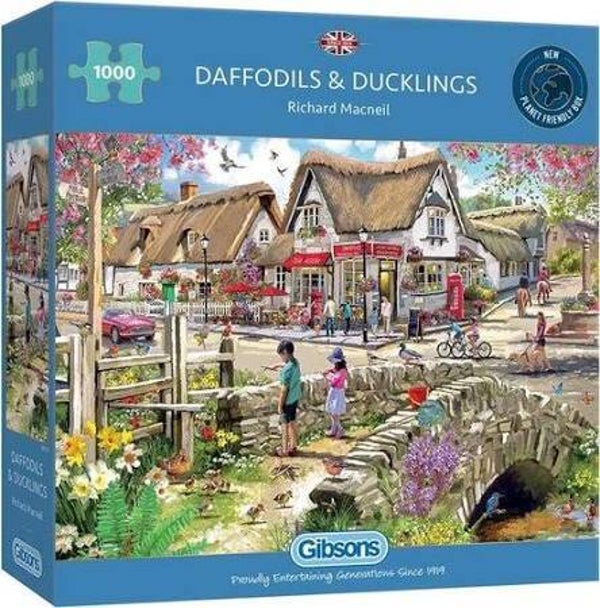 Gibsons Daffodils & ducklings - 1000