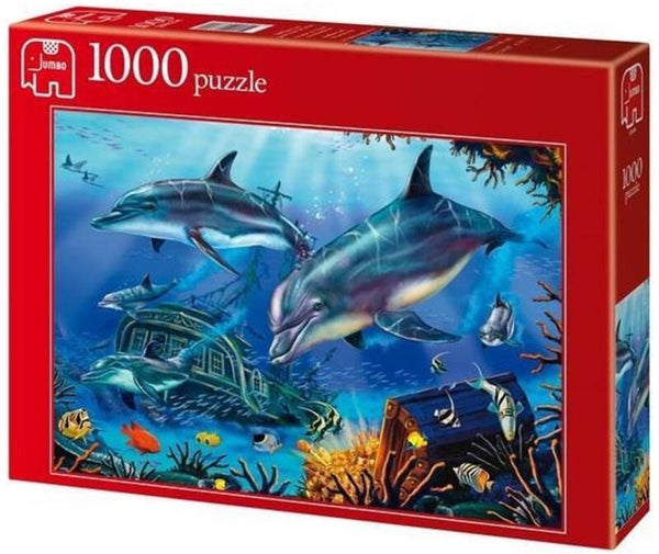 Jumbo Dolfijnen op jacht naar de schat - 1000