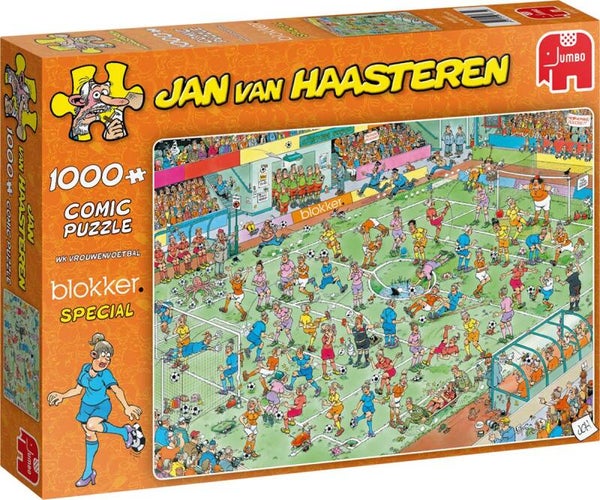Jan van Haasteren WK vrouwenvoetbal - 1000