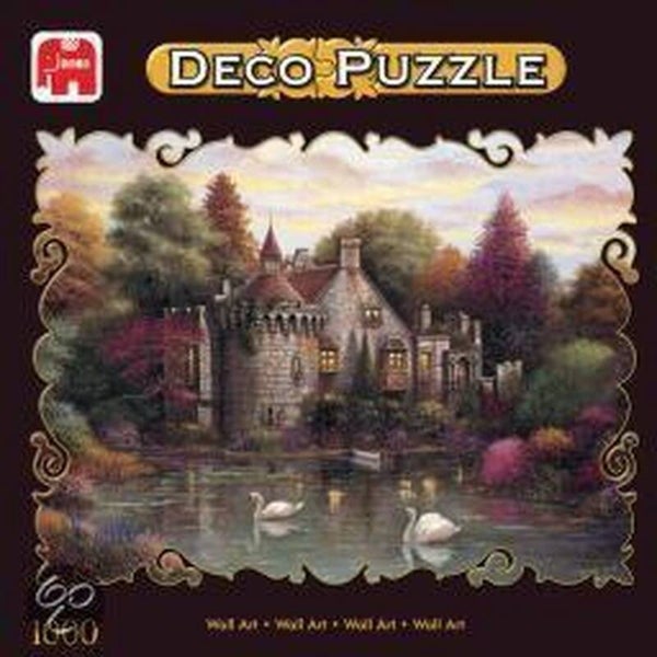 Jumbo Deco puzzel Hidden Lake Chateau - 1000