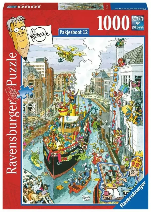 Ravensburger Pakjesboot 12 - 1000